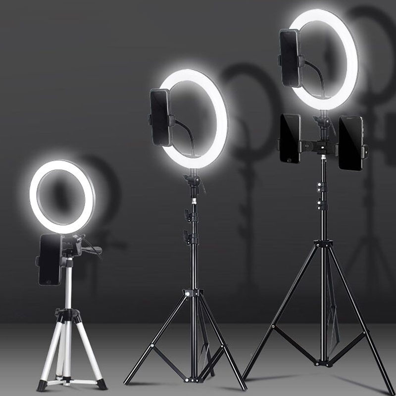 Photography Lighting Mount - Phone Live Ring Light 10 Inch