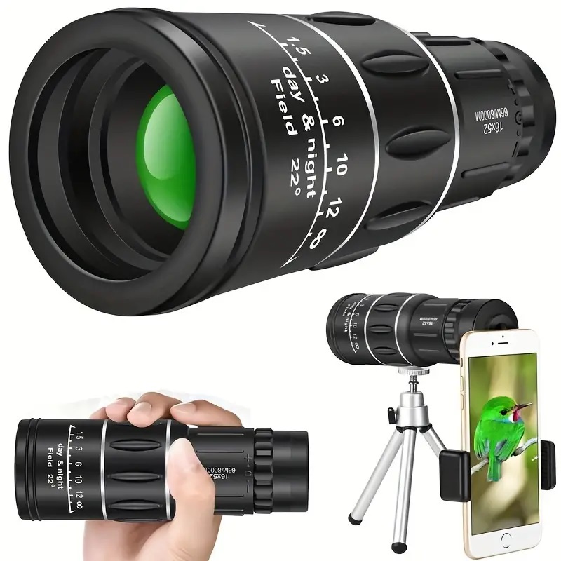 Photography Lighting Definition - 16x52 Outdoor Portable High Definition Green