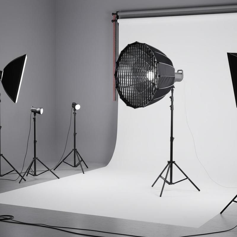 Photography Lighting Mount - Parabolic Softbox, 33 in / 850