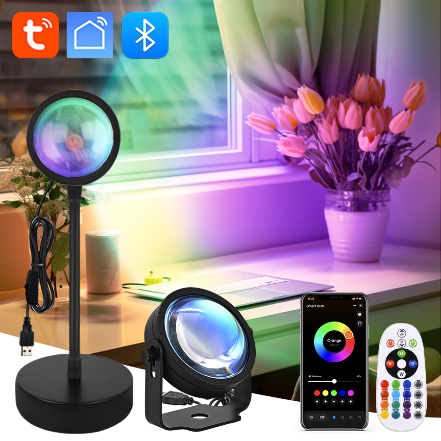 Photography Lighting App - Smart Sunset Lamp Tuya USB Sunset