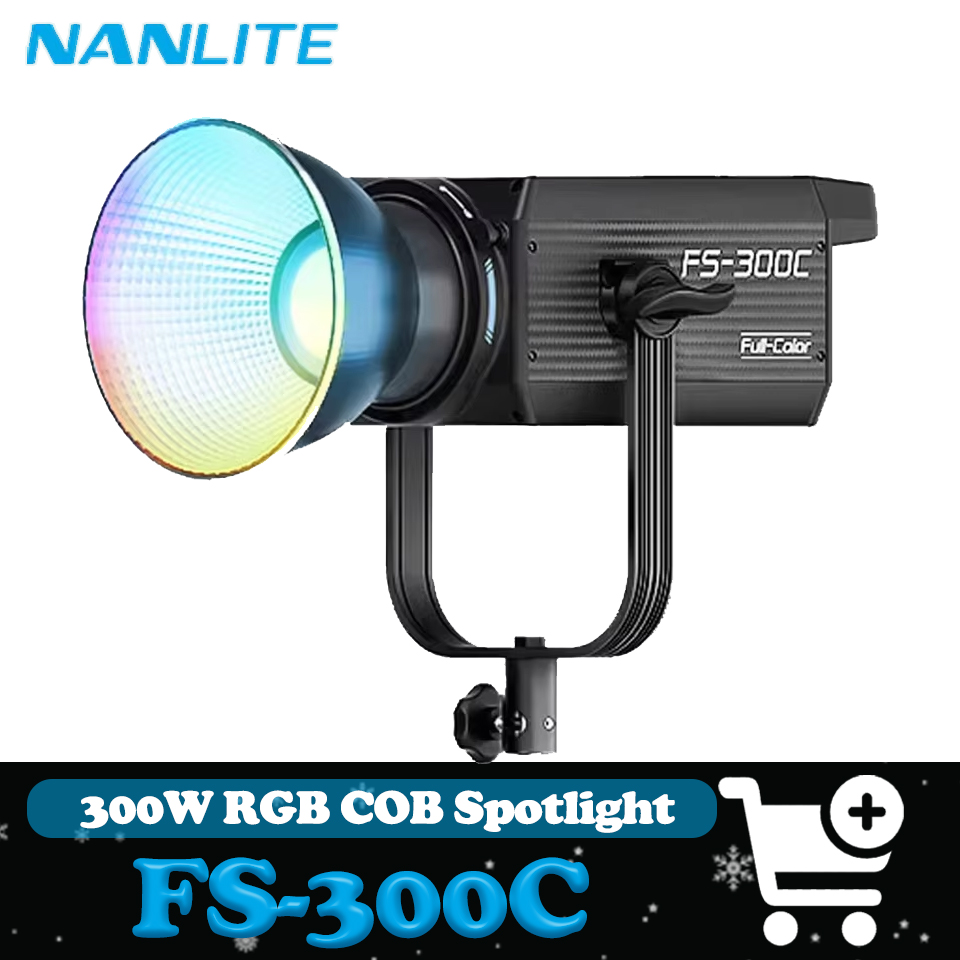 Photography Lighting App - Nanlite FS-300C 2700K to 7500K 300w