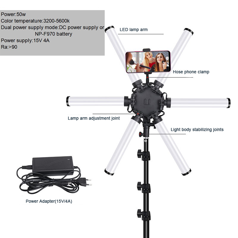 26 inch phone selfie make up r – обзор и цена Photography Lighting For Sale