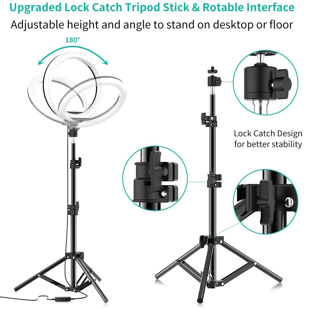 Phone Live Ring Light 10 Inch  – обзор и цена Photography Lighting Mount