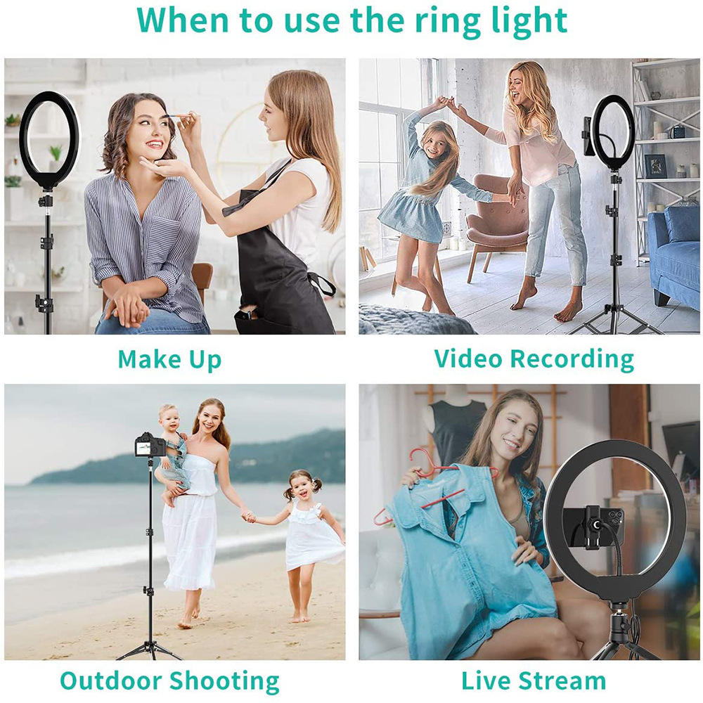 Phone Live Ring Light 10 Inch  – обзор и цена Photography Lighting Mount