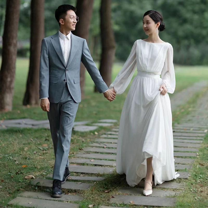 Light Wedding Dress Simple Ele – обзор и цена Vintage Photography Lighting