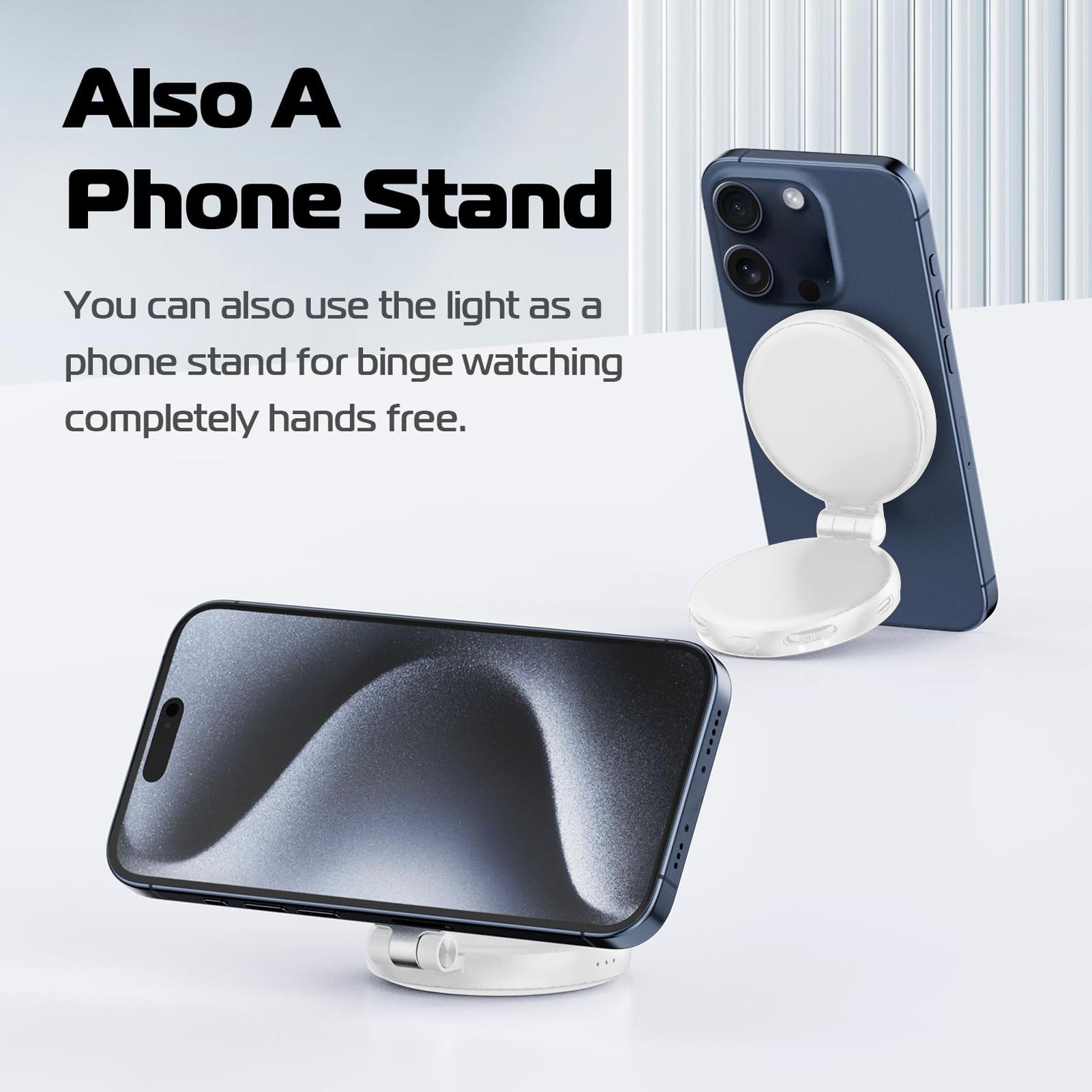 Phone Clip Light Magnetic Fill – обзор и цена Makeup Photography Lighting