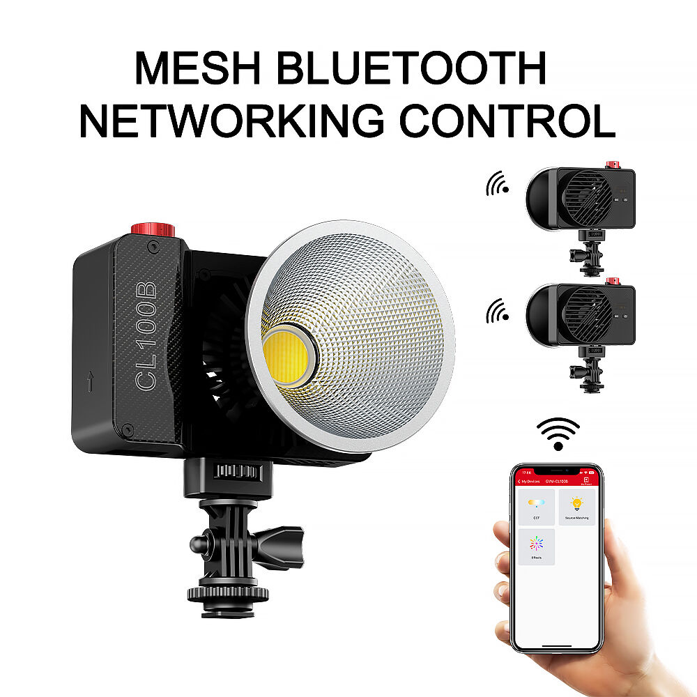 GVM CL100B Portable Bi-Color L – обзор и цена Photography Lighting App