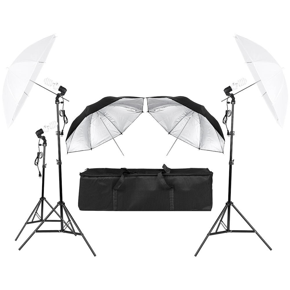 3*45W Photography Photo Video  – обзор и цена Photography Lighting Umbrella