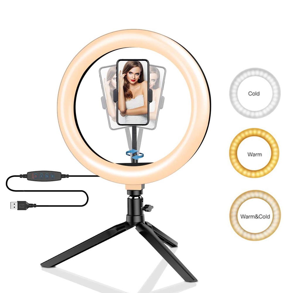 26cm 10 inch Led Ring Selfie L – обзор и цена Makeup Photography Lighting