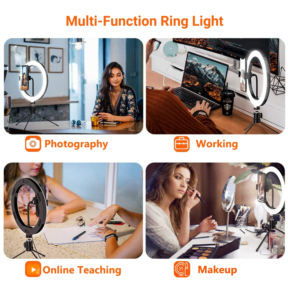 26cm 10 inch Led Ring Selfie L – обзор и цена Makeup Photography Lighting