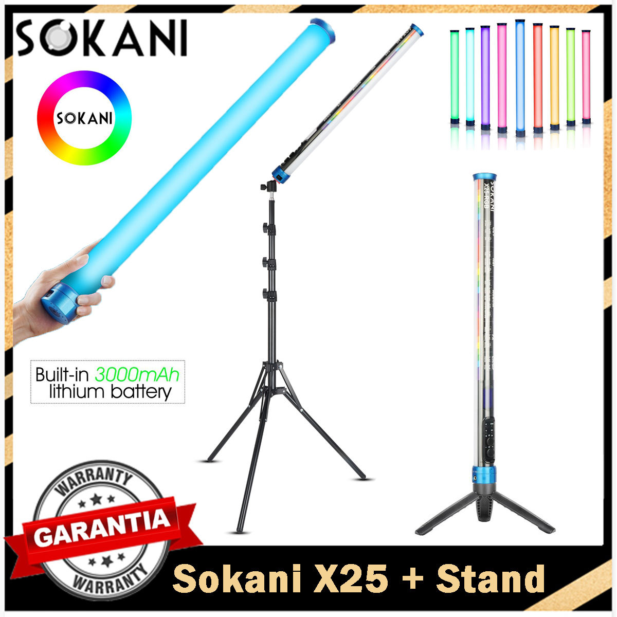 Sokani X25 RGB LED Video Light – обзор и цена Photography Lighting App