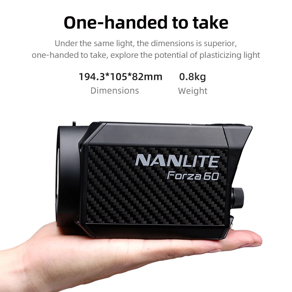 Nanlite Forza 60W Portable 560 – обзор и цена Portable Strobe Monolight