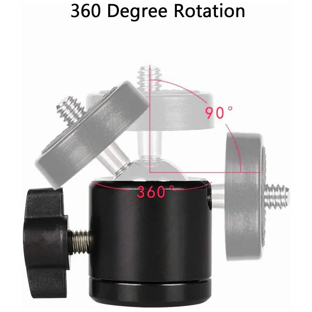 Camera Ball Head Adapter with  – обзор и цена Photography Video Lighting Kit With Adjustable Tripod Stand