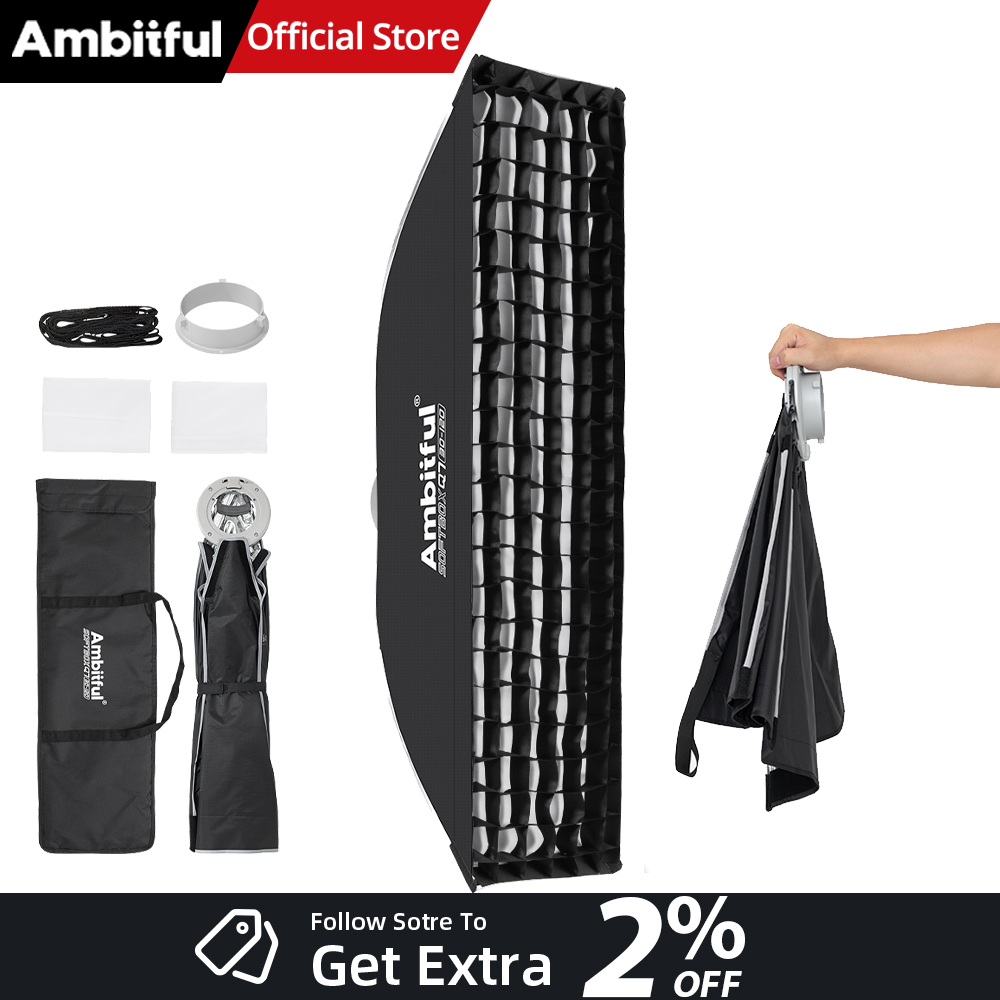 AMBITFUL Q7-II 30*120cm Bowens – обзор и цена Photography Lighting Mount