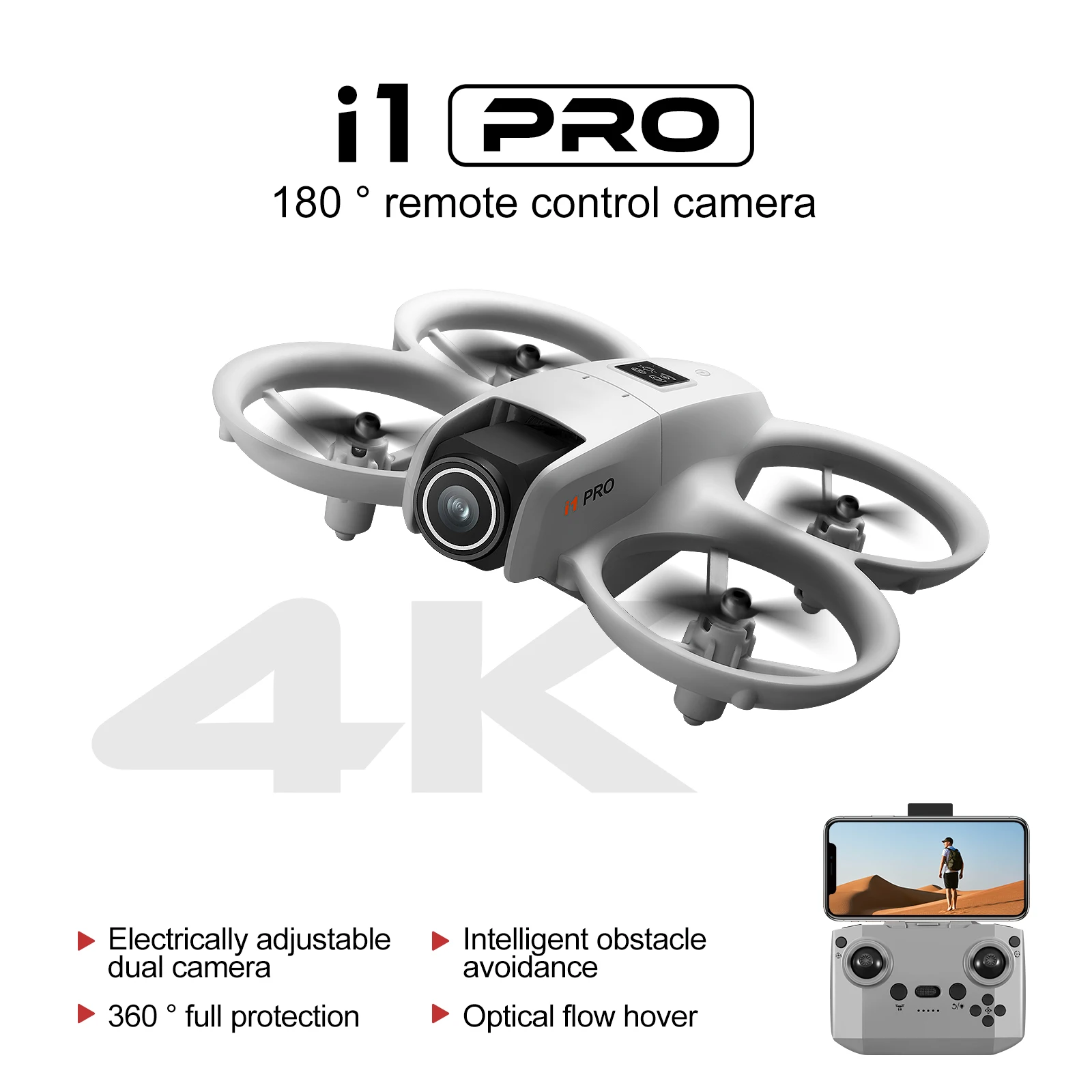 New i1 PRO Drone 4K HD Dual Ca – обзор и цена Photography Lighting App