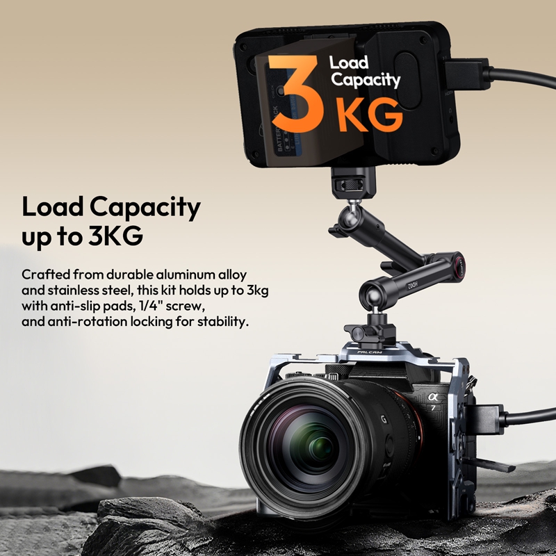 Ulanzi HD02 Magic Arm Kit 10-i – обзор и цена Photography Video Lighting Kit With Adjustable Tripod Stand