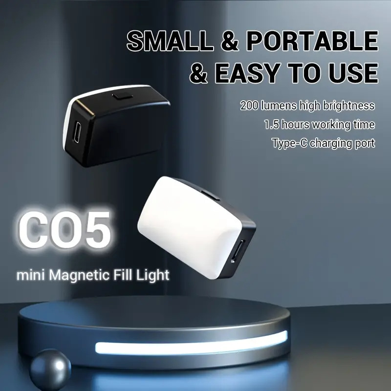 Mini Magnetic LED Selfie Light – обзор и цена Photography Lighting Flash