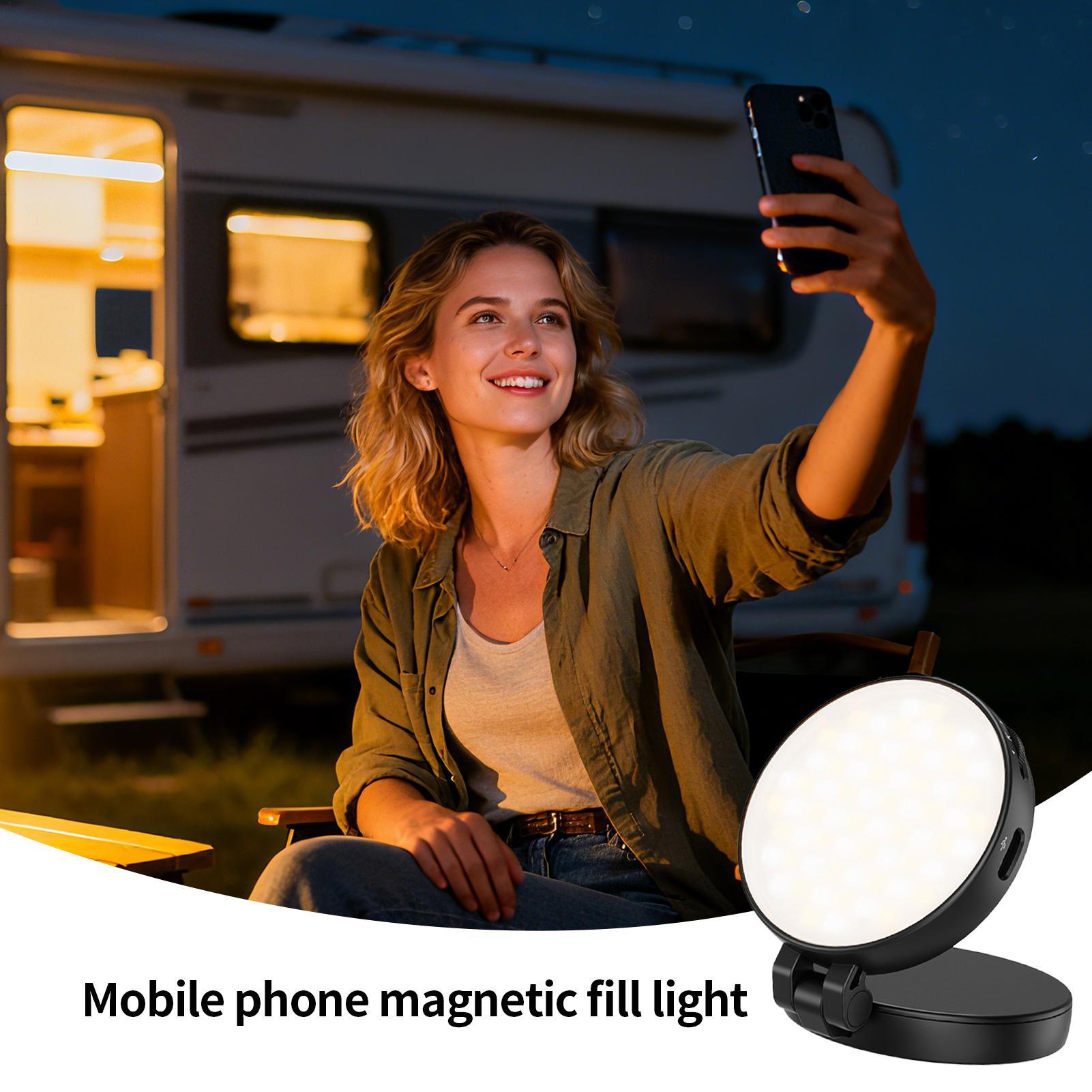 Phone Light Magnetic Video Rec – обзор и цена Makeup Photography Lighting