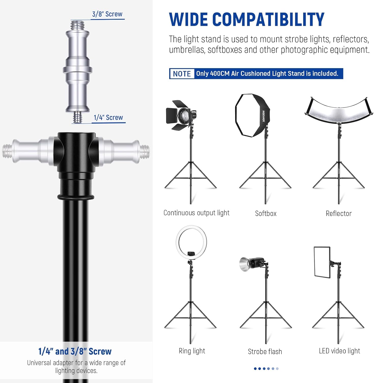13ft/4m Air Cushioned Light St – обзор и цена Photography Lighting Mount