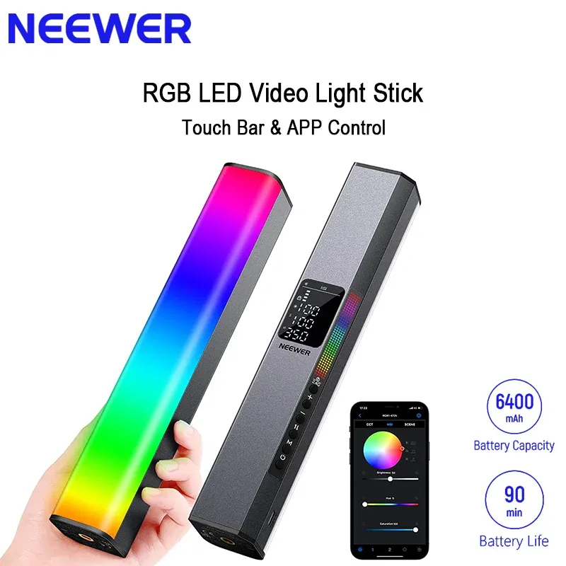 For NEEWER RGB Magnetic Handhe – обзор и цена Photography Lighting App