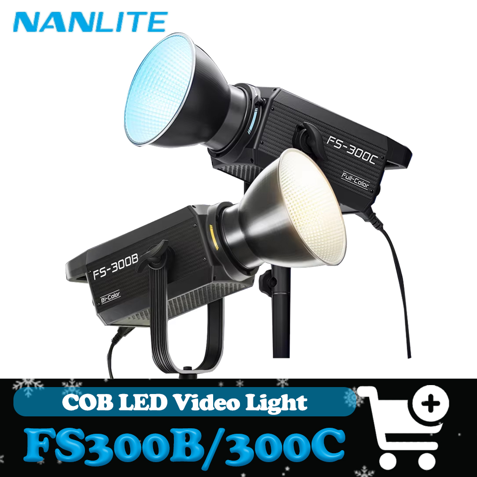 Nanlite FS-300C FS-300B Video  – обзор и цена Photography Lighting App