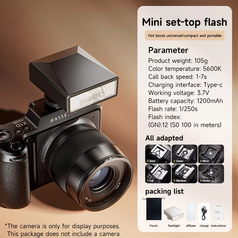 Vintage mini flash microsingle – обзор и цена Vintage Photography Lighting