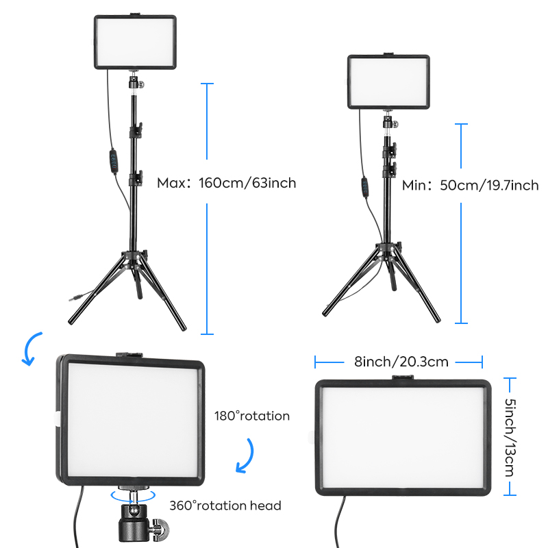 LED Video Light Kit 2Pcs Dimma – обзор и цена Photography Video Lighting Kit With Adjustable Tripod Stand