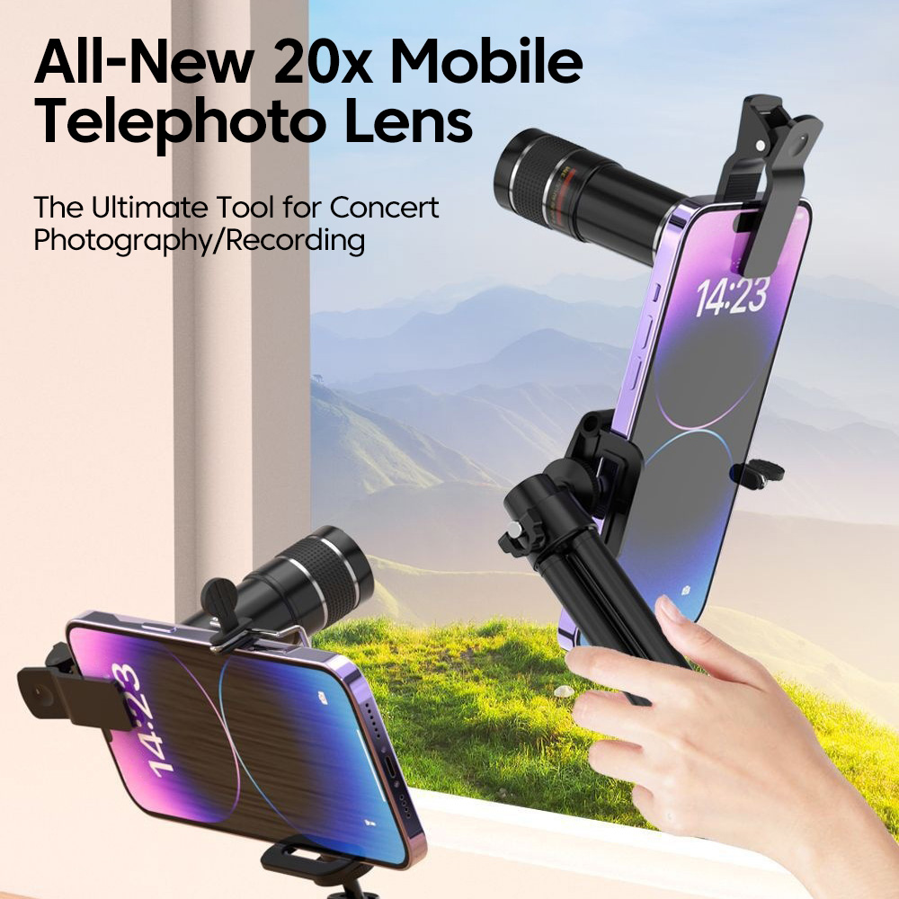 Universal 20x Telephoto Phone  – обзор и цена Photography Lighting Definition