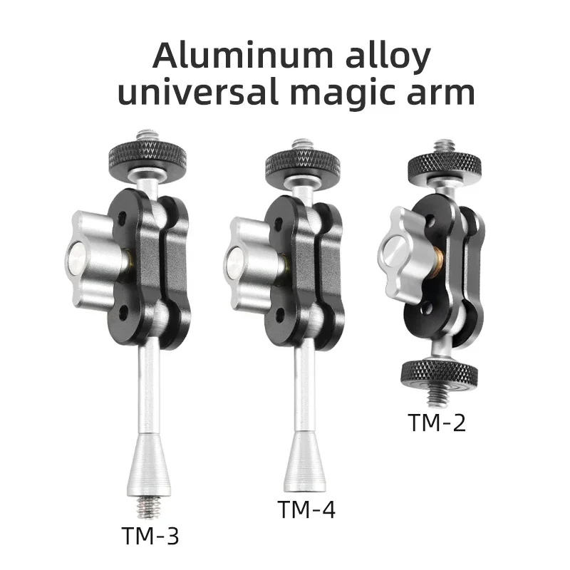 Mini Magic Arm Double Ball hea – обзор и цена Photography Video Lighting Kit With Adjustable Tripod Stand